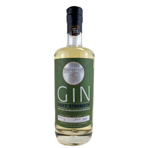 Tumbleroot Navy Strength Gin 750ml