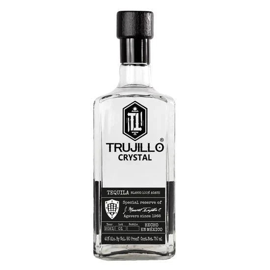 Trujillo Blanco Crystal Tequila 700ml bottle