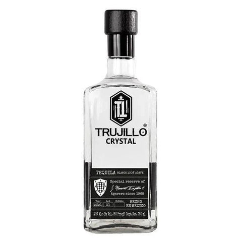 Trujillo Blanco Crystal Tequila 700ml bottle