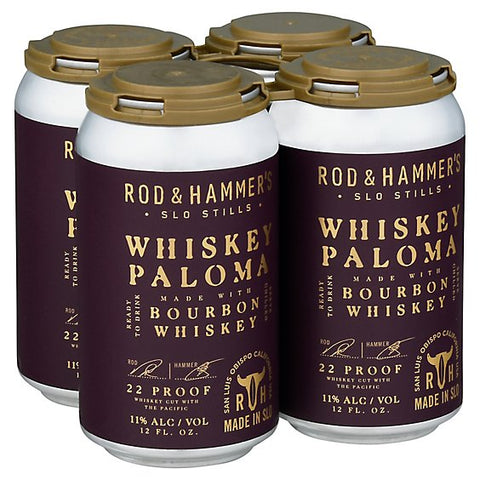 Rod and Hammer's Whiskey Paloma 4 Pack 355 ML