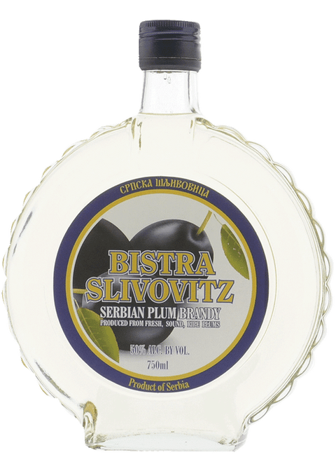 Bistra Slivovitz Serbian Plum Brandy 750ml