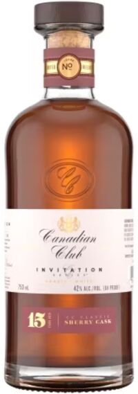 Canadian Club Invitation Sherry Cask 15 year 750 ml