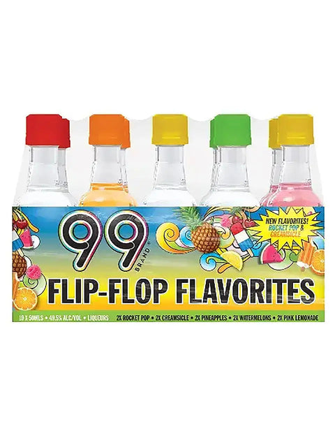 99 Brand Flip-Flop Flavorites 10 x 50ml pack