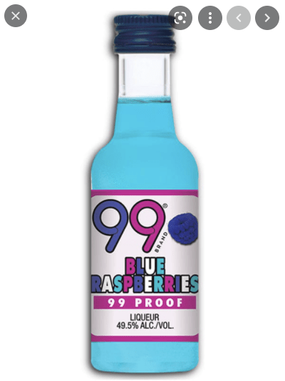 99 Brand Blue Raspberry (12 pack) 50ml