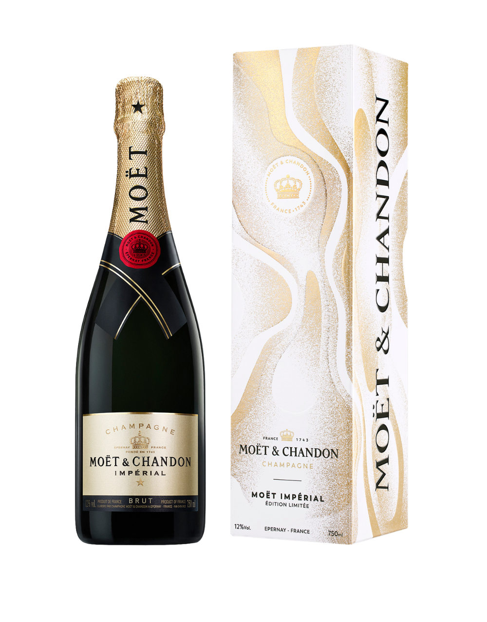 Moet & Chandon Brut End of 2023 Gold Limited Edition 750 ml