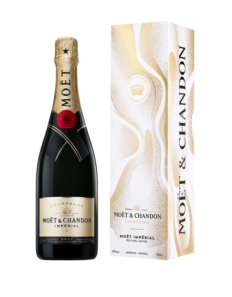 Moet & Chandon Brut Imperial w/End of the Year 2023 Gift Box 750 ml