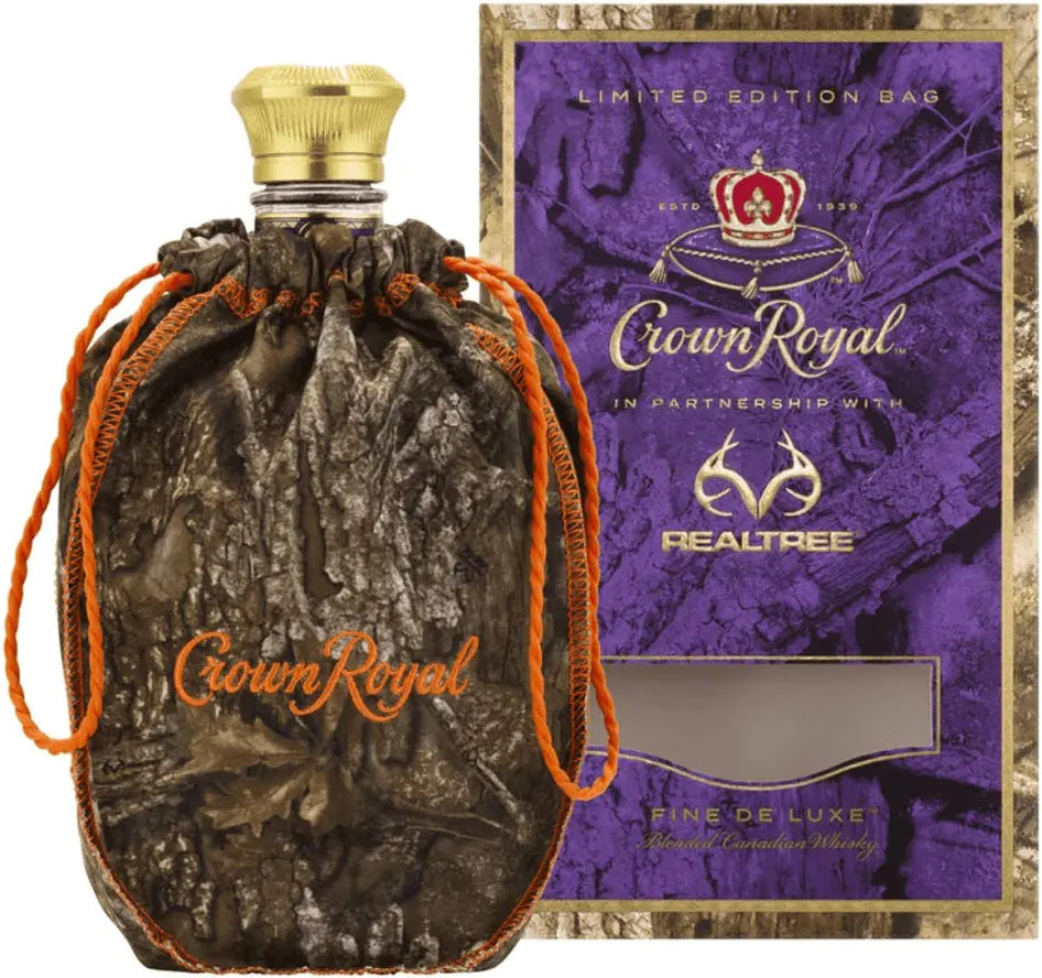 Crown Royal Limited Edition Fine De Luxe with Como Bag 750 ML