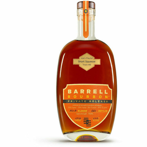 Barrell Bourbon Joe's Playlist Track 8 Short Squeeze Private Release A01A 750 ml