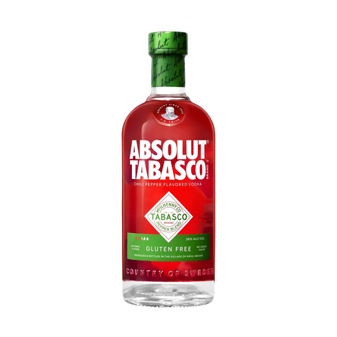 Absolut Tabasco Chili Pepper Flavored Vodka 750ml
