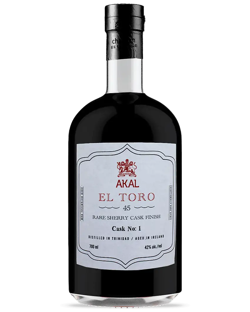 Akal Chai Rum El Toro 45 Rare Sherry Cask Finish 700ml bottle