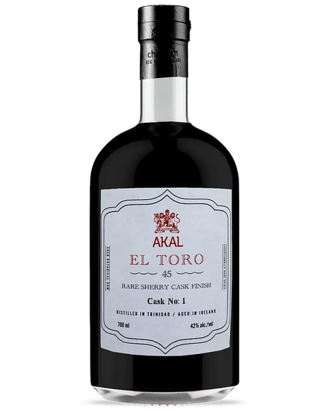 Akal Chai Rum El Toro 45 Rare Sherry Cask Finish 700ml bottle