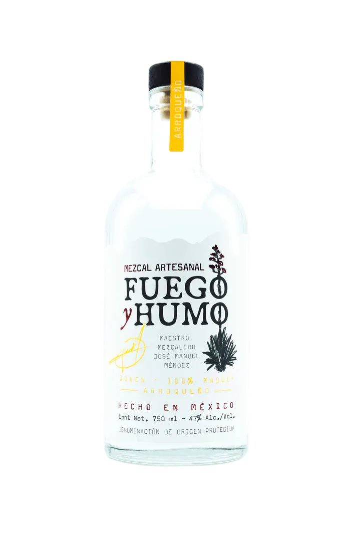 Fuego y Humo Arroqueño Mezcal 750ml bottle