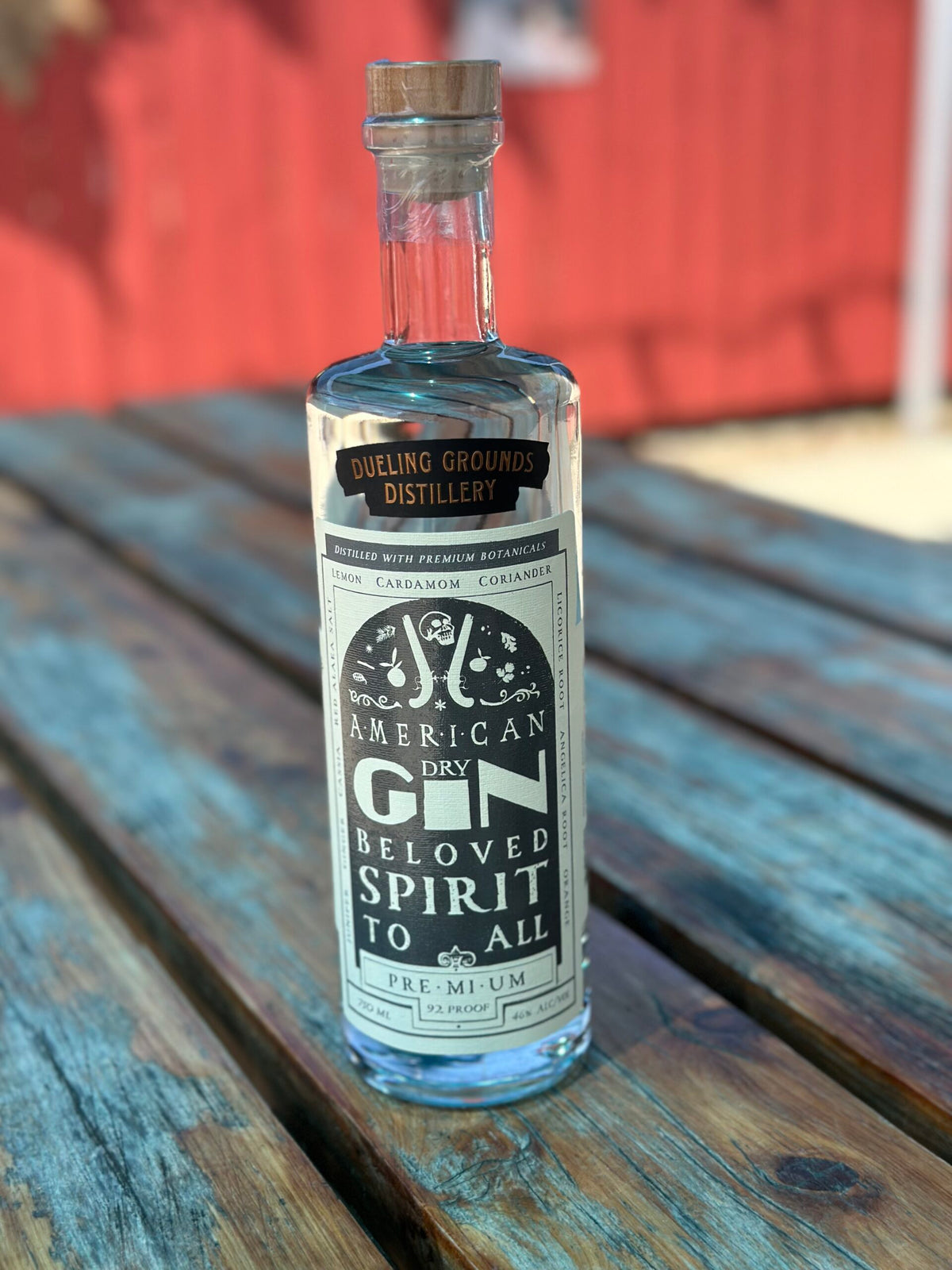 Dueling Grounds Distillery American Dry Gin 750ml bottle