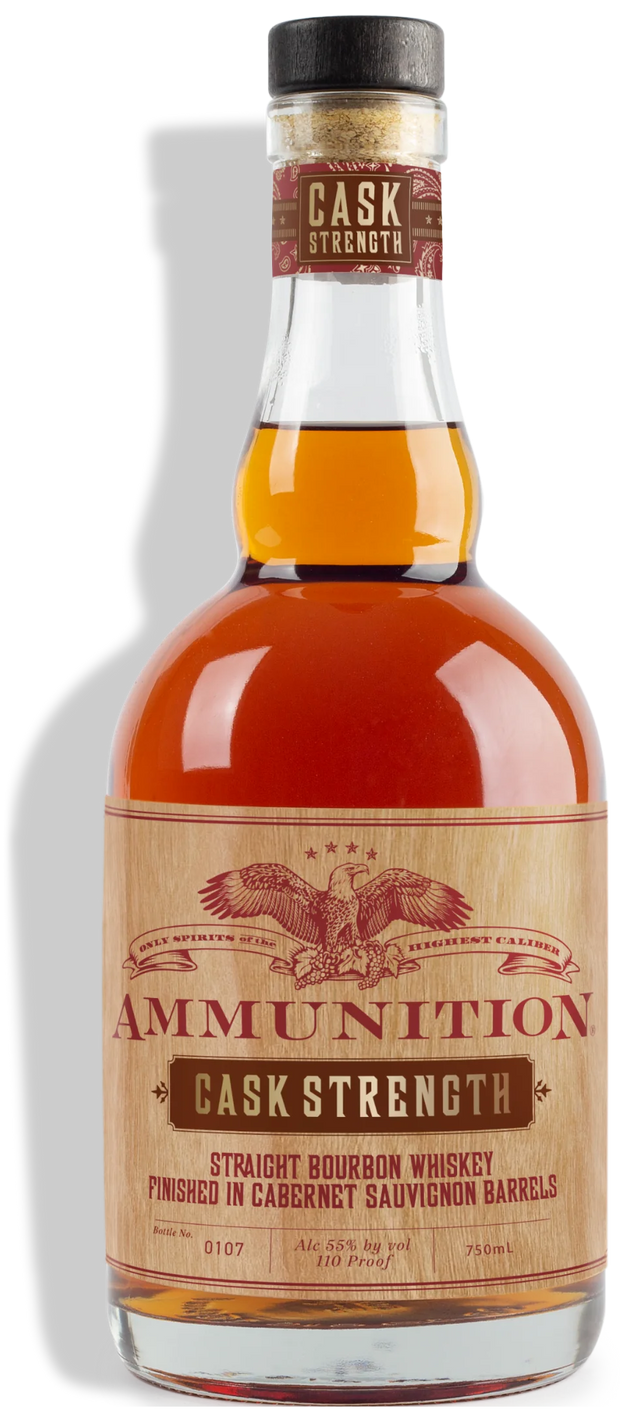 Ammunition Cask Strength Kentucky Straight 750 ML