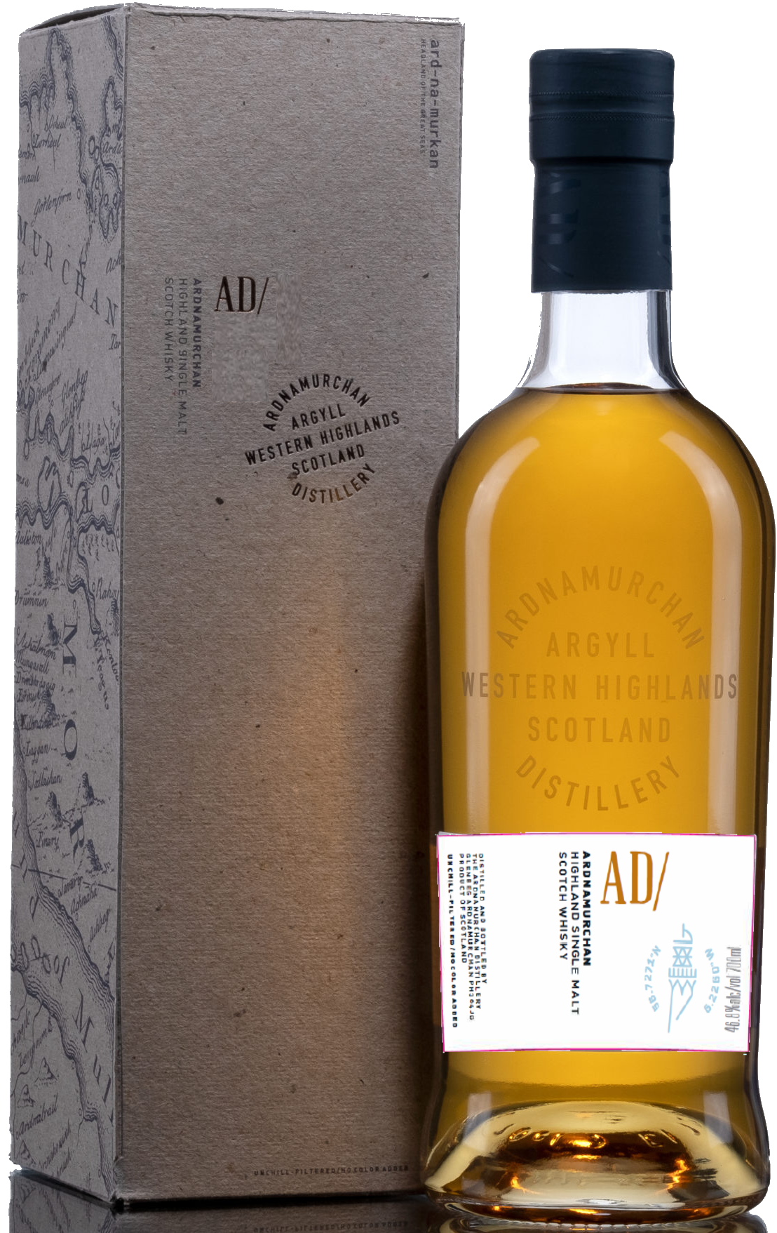 Ardnamurchan Argyll Highland Single Malt Scotch Whiskey 700 ml