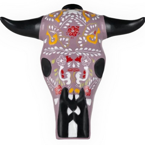 Azulejos Trophy Head Anejo Purple 750 ml bottle