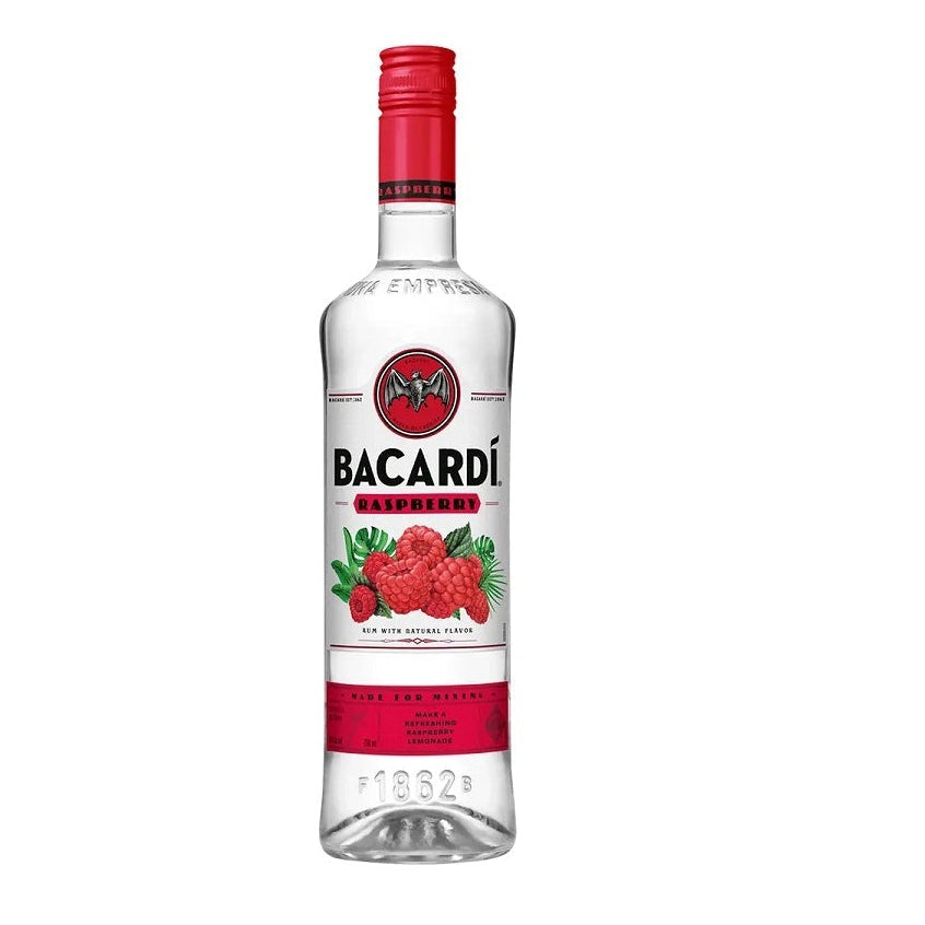 Bacardi Raspberry Flavored Rum 750ml