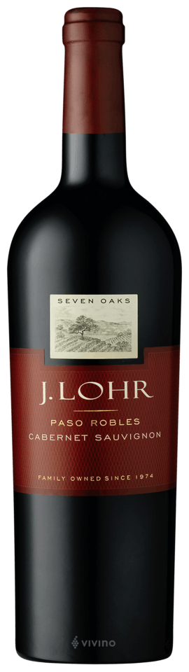 J. Lohr Vineyards & Wines Estates Seven Oaks Cabernet Sauvignon 2018-2019 750 ml