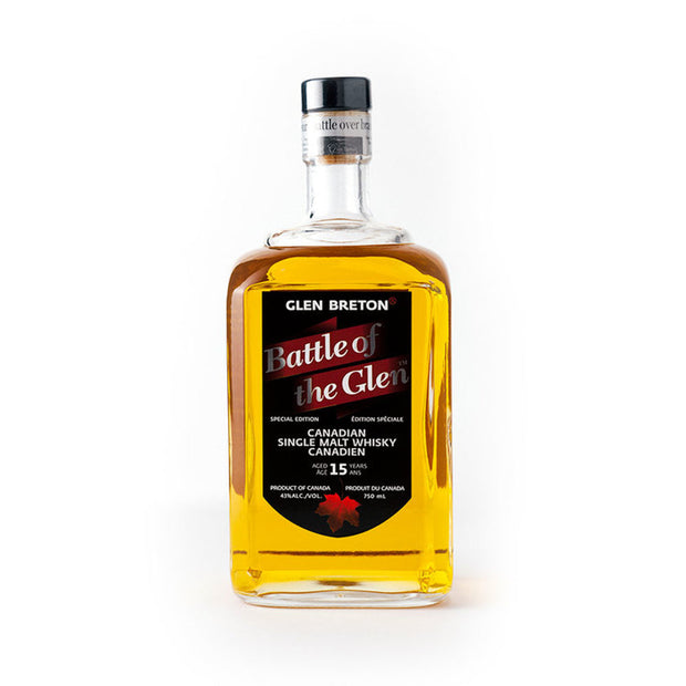 Battle Of The Glen Canadian Single Malt 15 year 750 ML