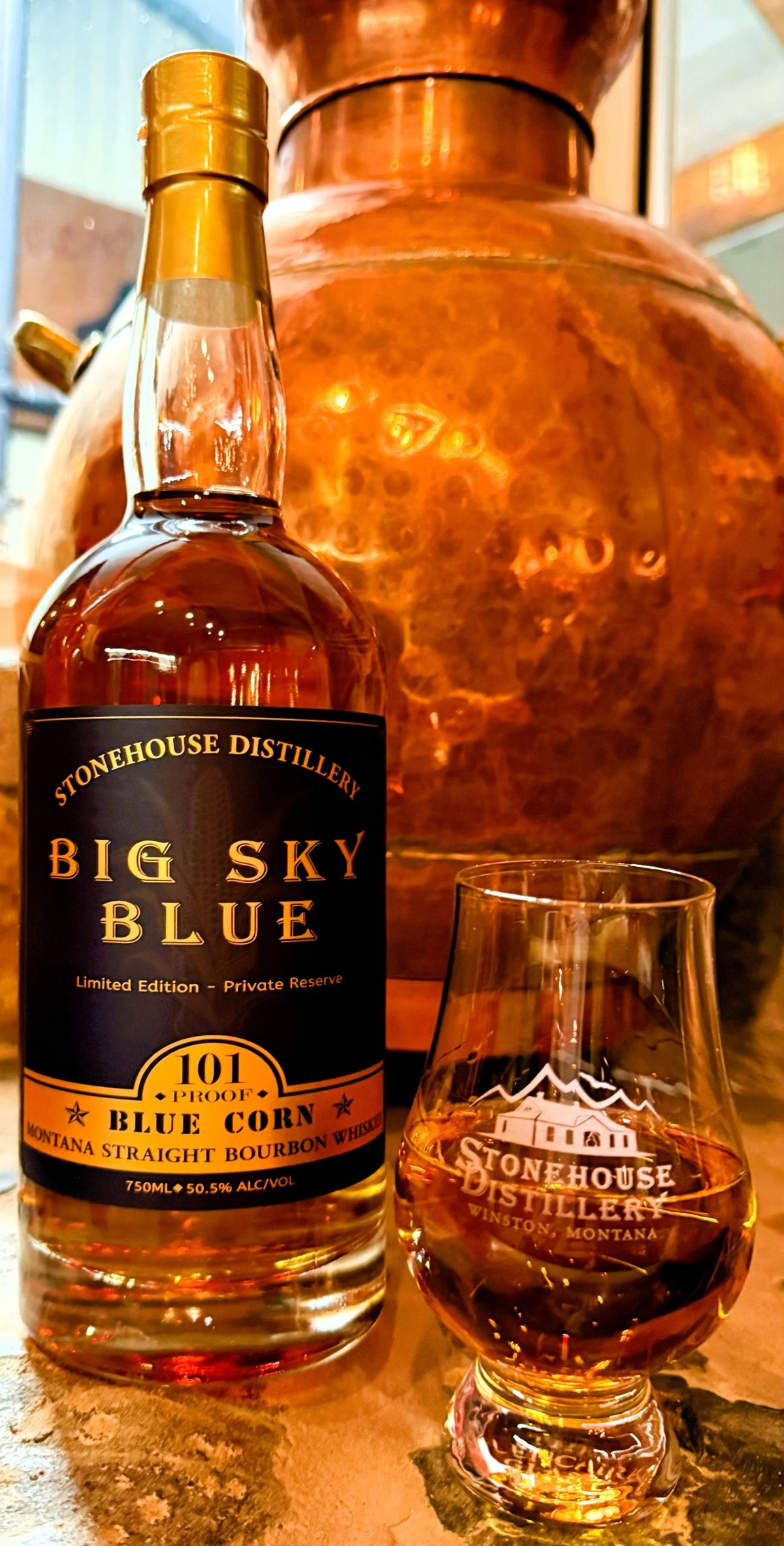 Big Sky Blue Corn 750ml