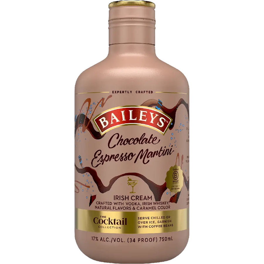 Baileys Chocolate Espresso Martini 750ml bottle