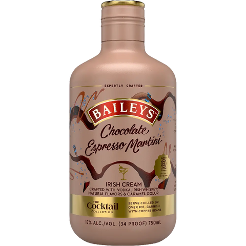 Baileys Chocolate Espresso Martini 750ml bottle