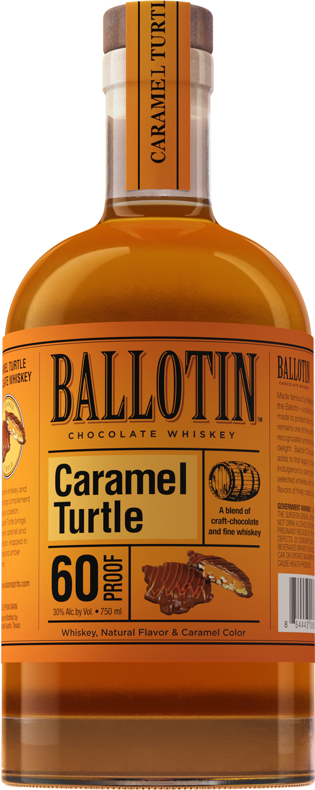 Ballotin Caramel Turtle Whiskey 750ml