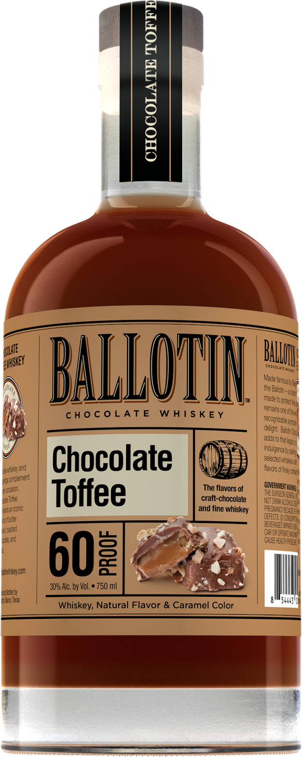 Ballotin Chocolate Toffee 750ml