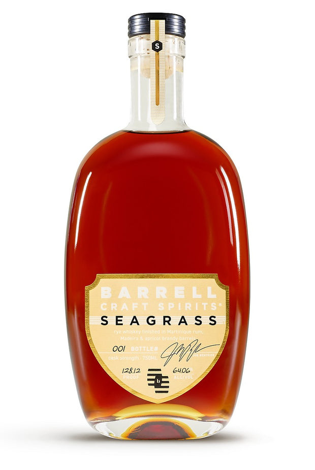 Barrel Craft Spirits Seagrass Cask Strength Gold Label Rye 750 ml