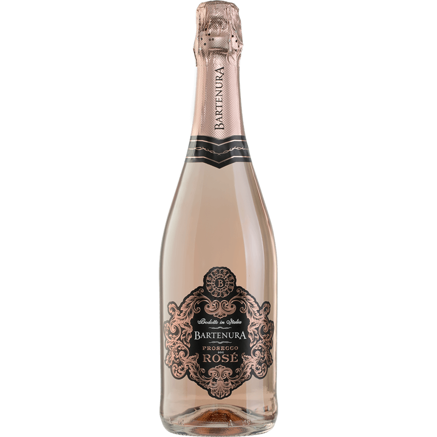 Bartenura Prosecco Brut Rose 750 ml bottle