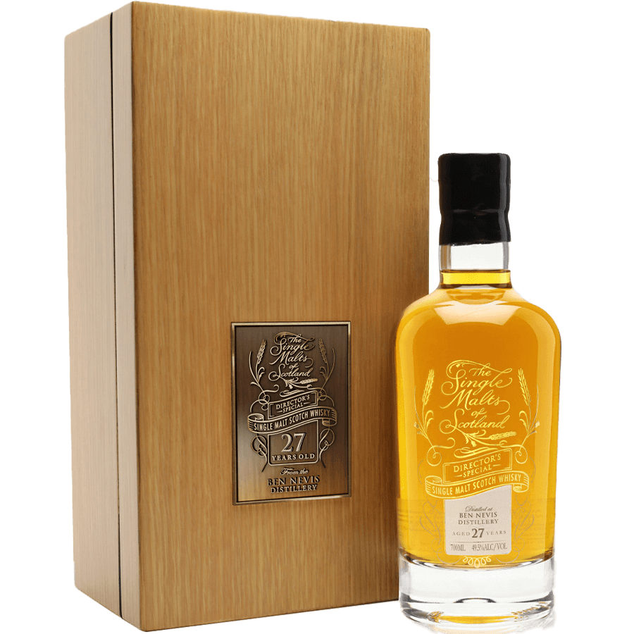 The Single Malts of Scotland Director's Special Ben Nevis 27 Year Single Malt Scotch 700ml bottle