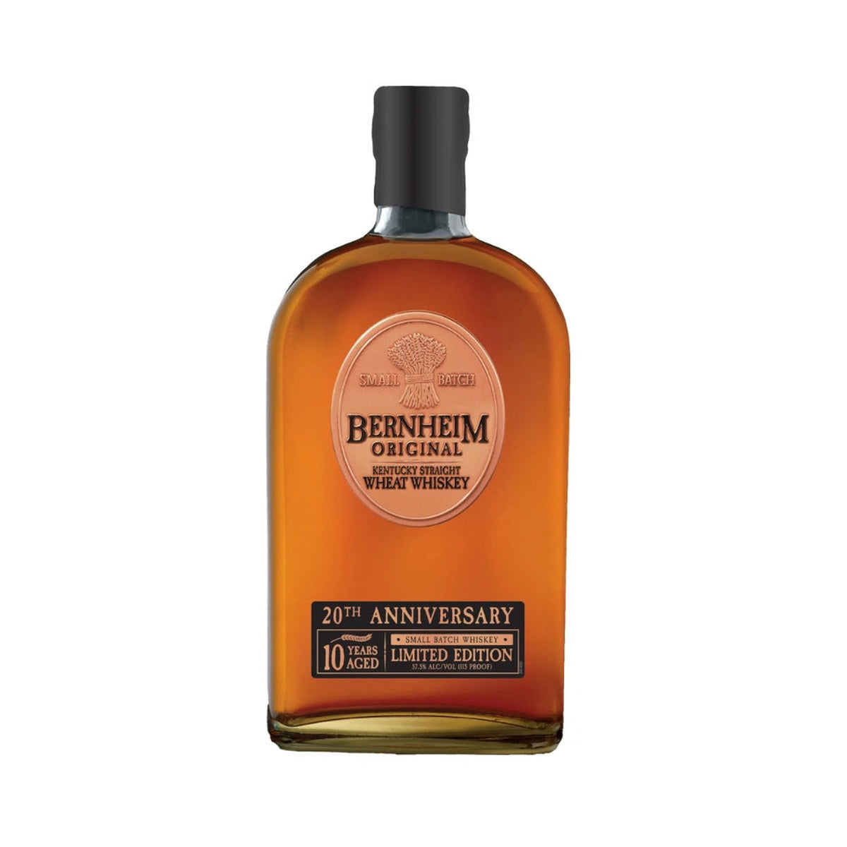 Bernheim Original 20th Anniversary Small Batch Limited Edition Wheat Whiskey 750ml bottle