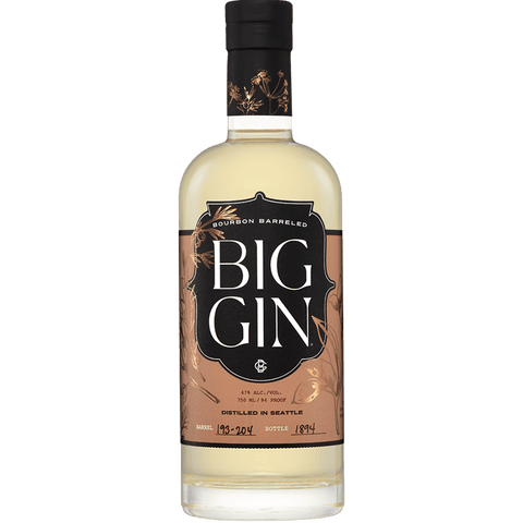 Big Gin Bourbon Barreled 750ml bottle