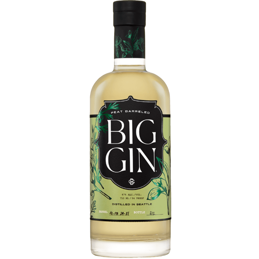 Big Gin Peat Barreled 750ml bottle