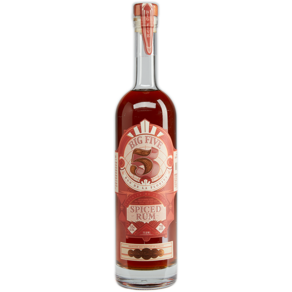 Big Five Big Five Spiced Rum 750 ml