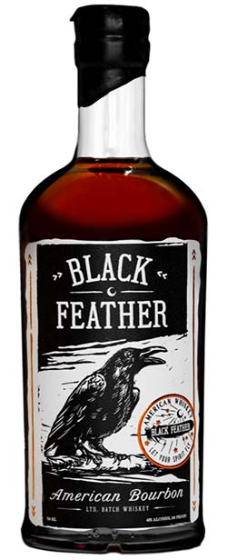 Black Feather American Bourbon 750ml bottle