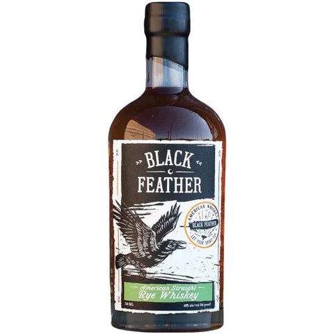 Black Feather American Straight Rye Whiskey 750ml bottle