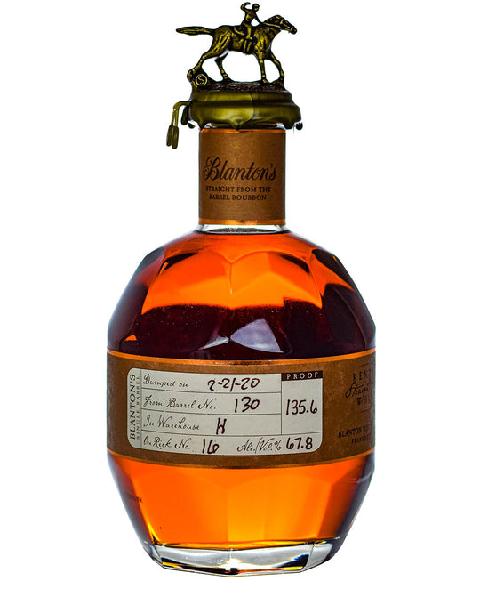 Top Shelf Blantons Straight From the barrel 750ml