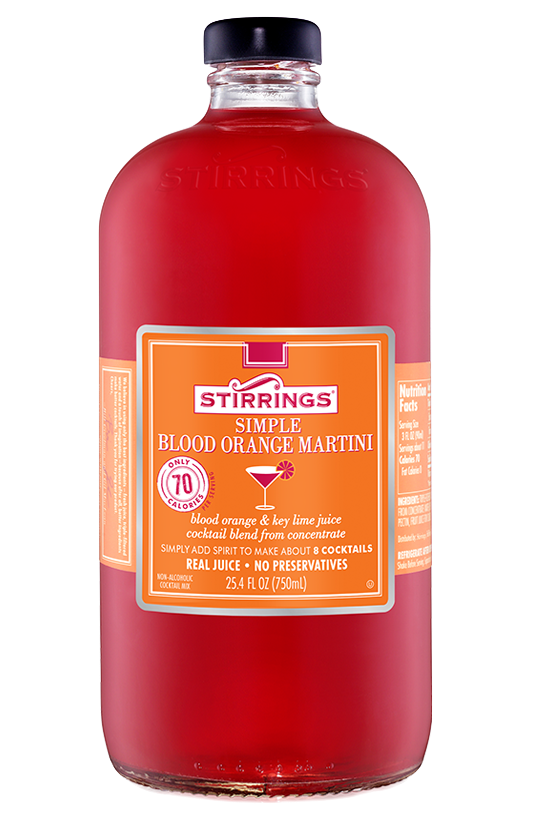 Stirrings Simple Blood Orange Cocktail Mix 750 ml