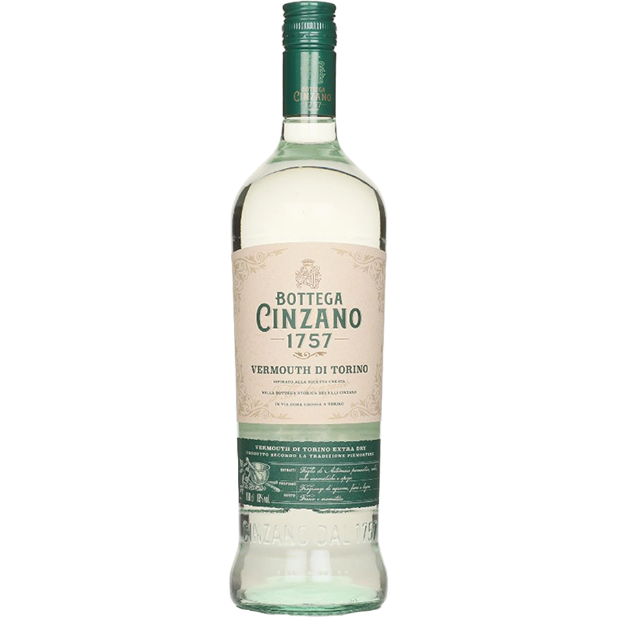 Bottega Cinzano 1757 Vermouth 1L bottle