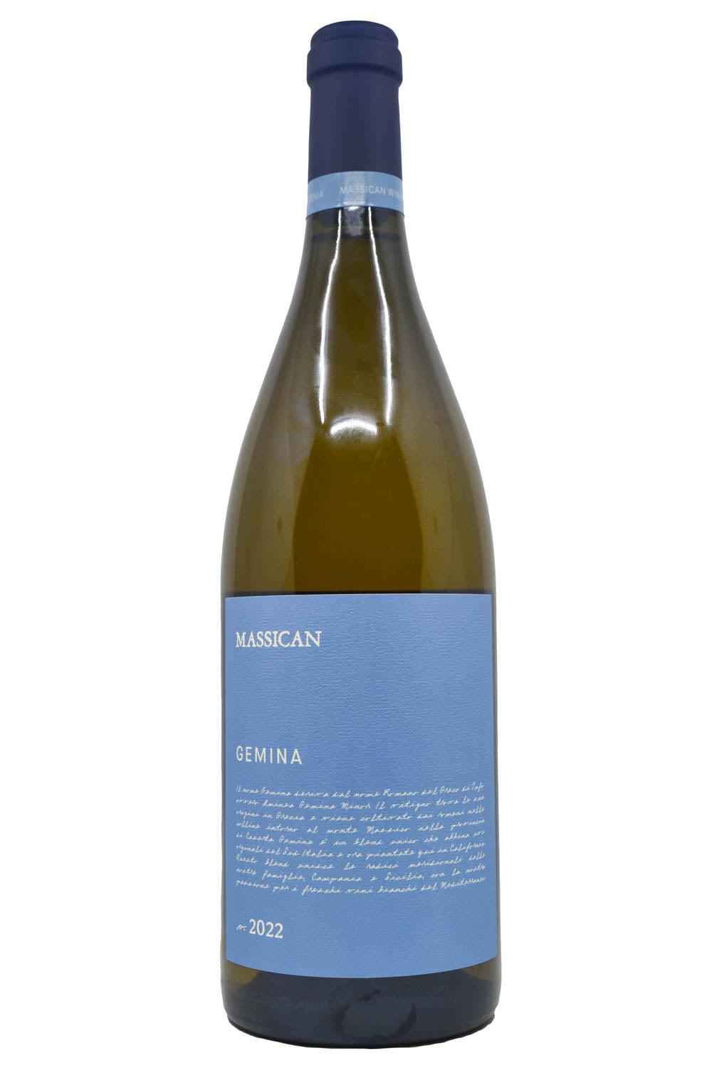 Massican Gemina California 2022 750ml