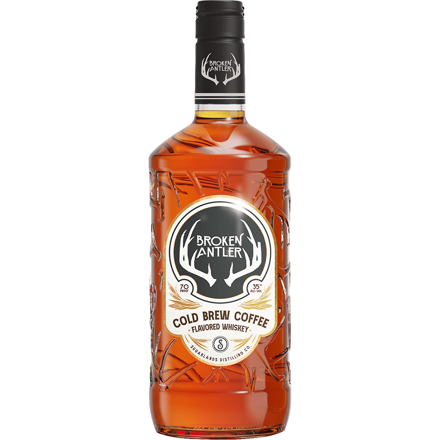 Broken Antler Cold Brew Coffee Flavored Whiskey bottle