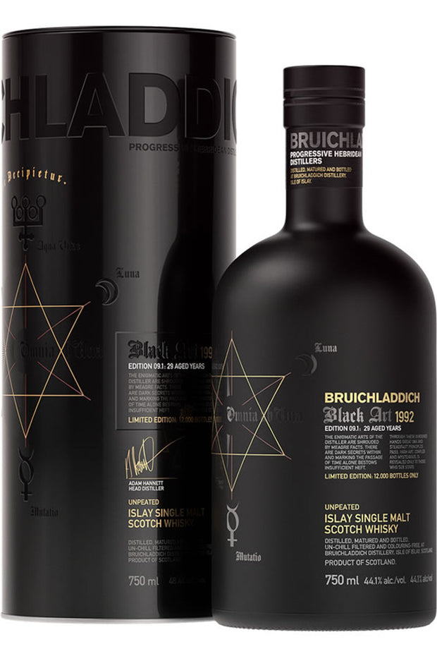Bruichladdich Black Art 1992 Edition 29 year 750 ml