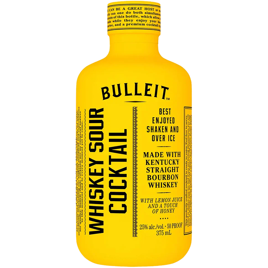 Bulleit Whiskey Sour Cocktail 375 ml bottle