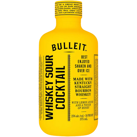 Bulleit Whiskey Sour Cocktail 375 ml bottle