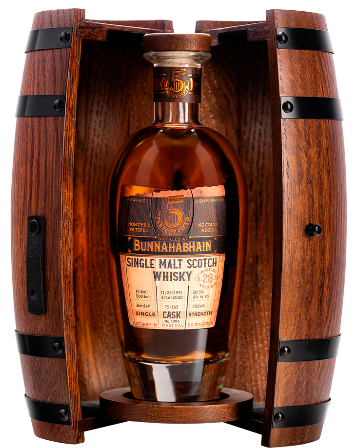 The Perfect Fifth The Perfect Fifth Bunnahabhain Single Malt Single Cask Strength Malt Scotch 28 year 750 ml