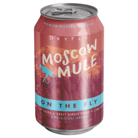 Dry Fly Moscow Mule On the Fly Canned Cocktail 4-pack 355ml
