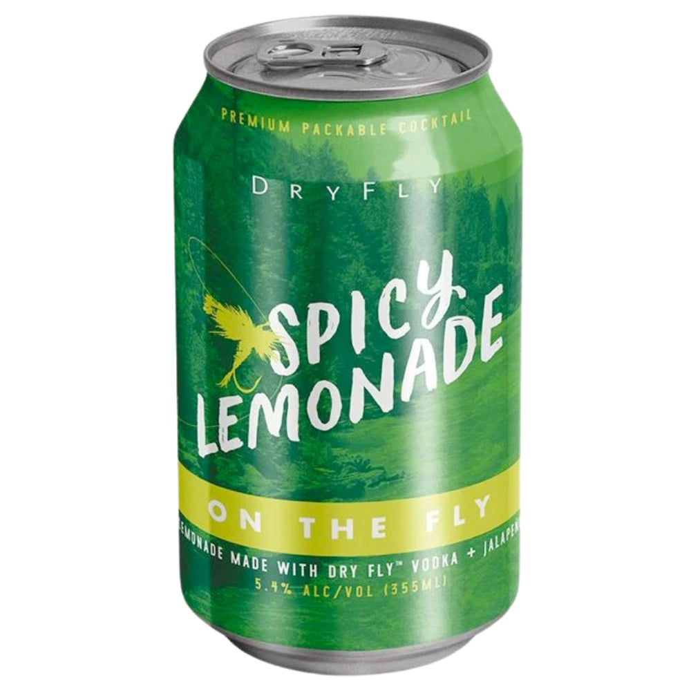 Dry Fly Spicy Lemonade On The Fly 4pk 355ml canned cocktail