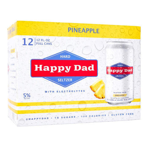 Happy Dad Pineapple (12 pack) 355ml