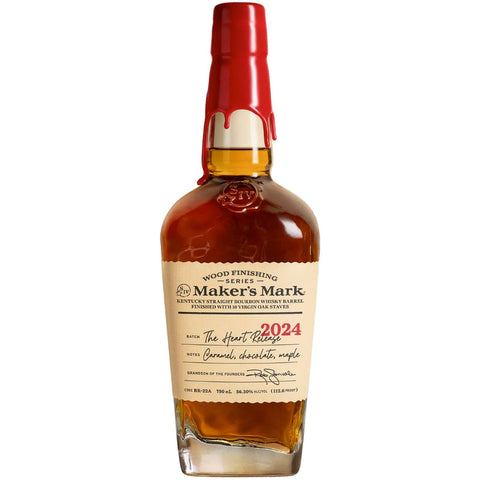 Makers Mark Wood Fisnish Series The Heart Release 750 ML